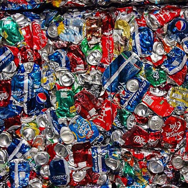 Recycling can help us save a lot of energy. For example, recycling one can of aluminum can save enough energy to run your TV for 3 hours the equivalent of half a gallon of gasoline). Picture from @recyclemag info from bluelebanon blog 