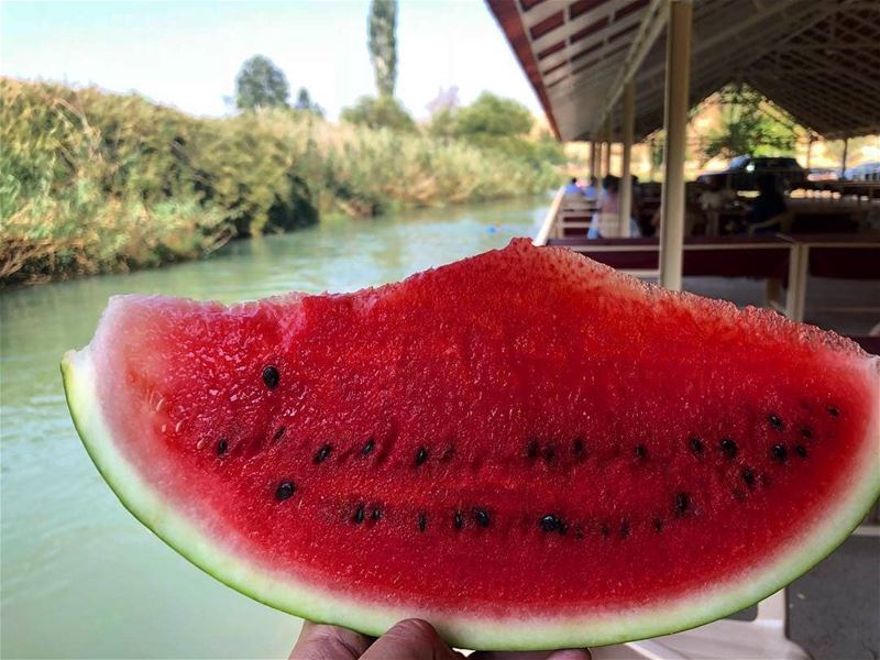 🍉Refresh🍉 by @zeinabtueni assiriver  assi_river  hermel  hermel_city ... (El Hermel, Béqaa, Lebanon)