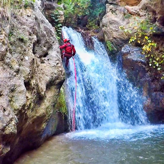 Refreshing days 💦❄️••••• MyLifeAMoi  canyoning  canyon  Lebanon ... (Lebanon)