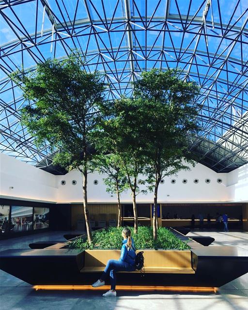 Relax ...Chillout ...Unwind ... loving this new space created by @mea_airli (Beirut–Rafic Hariri International Airport)