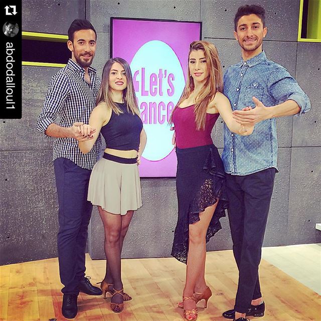  Repost @abdodalloul1 with @repostapp.・・・Hope u liked our dance 😁😘 ... (MTV Lebanon)