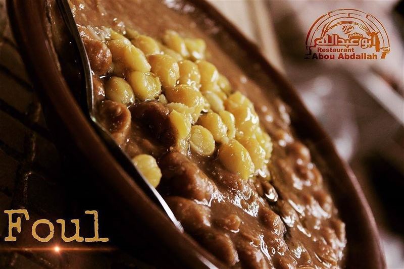  Repost @abou.abdalla・・・Fava beans - Foul medames dish  favabeans  foul... (Abou Abdalla Restaurant)