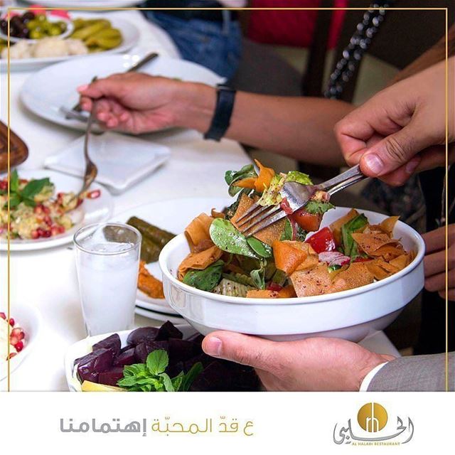  Repost @alhalabirest・・・You can tell, the minute you enter Al Halabi,... (Al Halabi Restaurant)