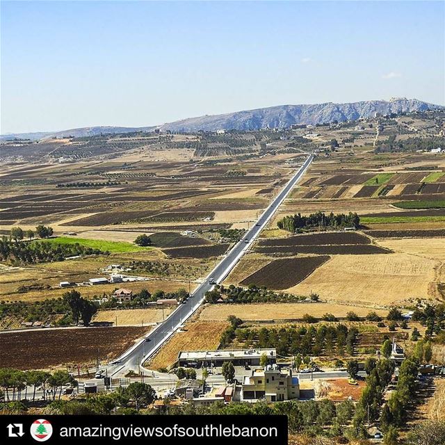  Repost @amazingviewsofsouthlebanon (@get_repost)・・・مرحبا من سهل الخيام..