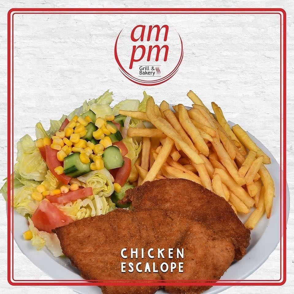  Repost @ampmresto・・・On the menu today: Chicken Escalope 🍽   ampm ... (am pm)