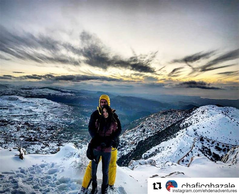  Repost @chaficghazale (@get_repost)・・・Enjoying the last sunset of 2018 ... (Ehden, Lebanon)