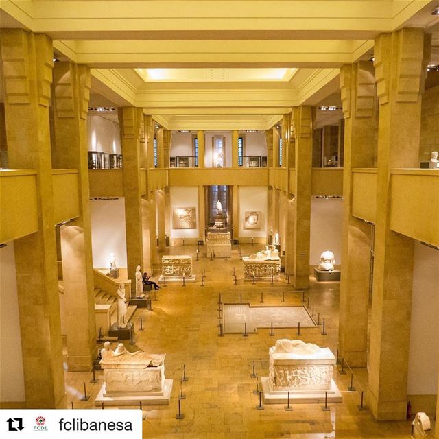  Repost @fclibanesa (@get_repost)・・・🇱🇧 O Líbano é um dos berços da... (National Museum of Beirut)