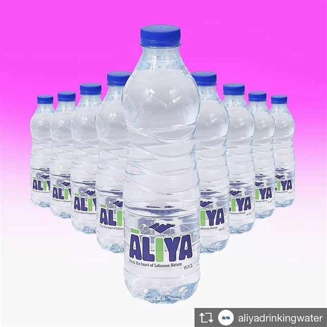 Repost from @aliyadrinkingwater Have a bottle or maybe 4!Stay hydrated,... (Saghbîne, Béqaa, Lebanon)