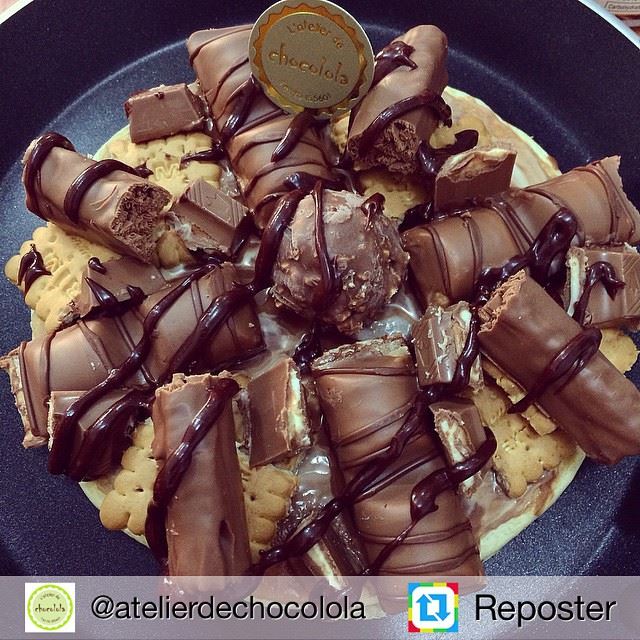 Repost from @atelierdechocolola by Reposter @307apps (Le crazy, Art of Chocolate)
