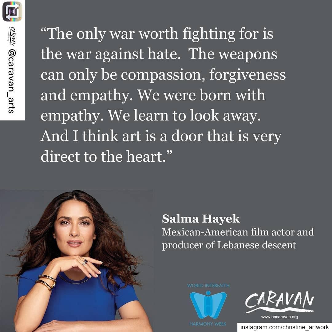 Repost from @caravan_arts using @RepostRegramApp - Powerful words from @sal