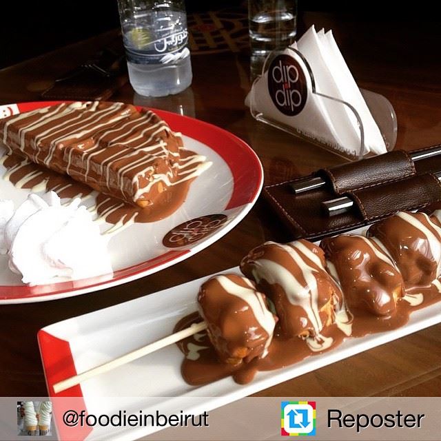 Repost from @foodieinbeirut by Reposter @307apps (Dip N Dip)