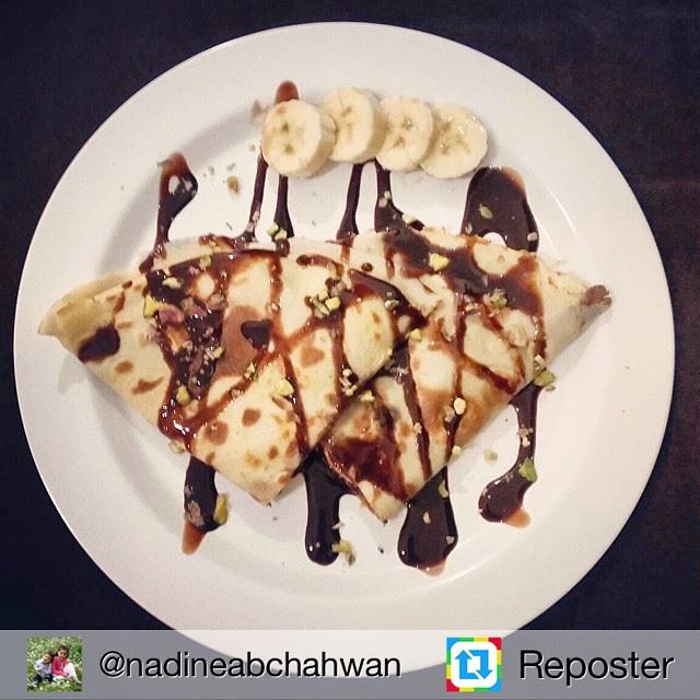 Repost from @nadineabchahwan by Reposter @307apps (Crêpico)