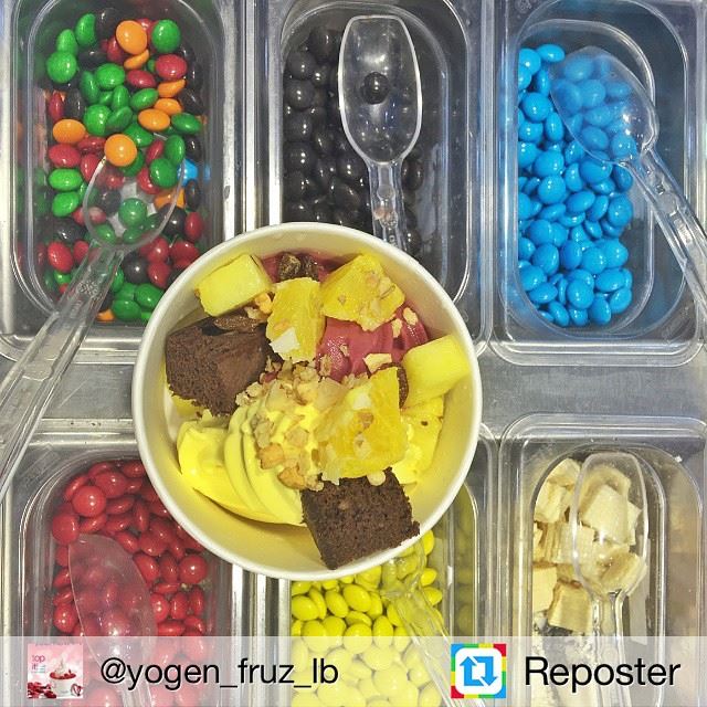 Repost from @yogen_fruz_lb by Reposter @307apps
