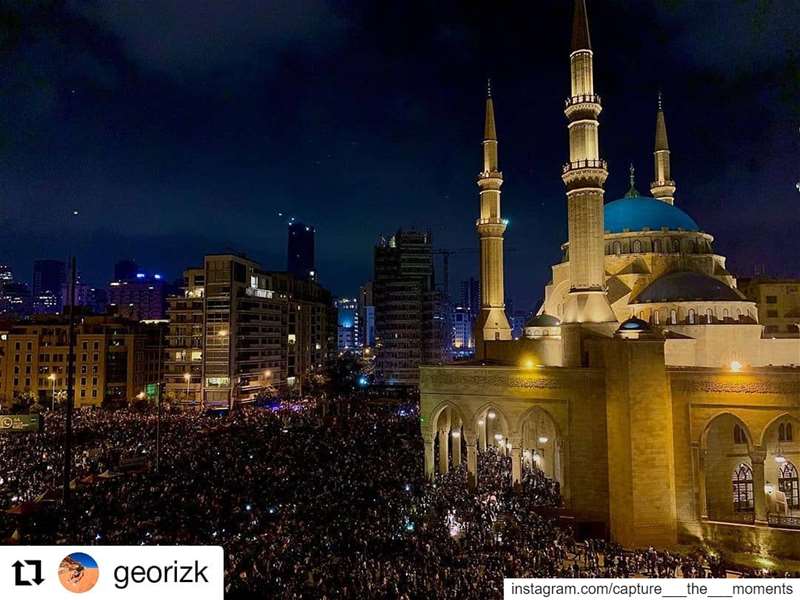  Repost @georizk• • • • • •The most powerful weapon on earth is the... (Downtown Beirut)