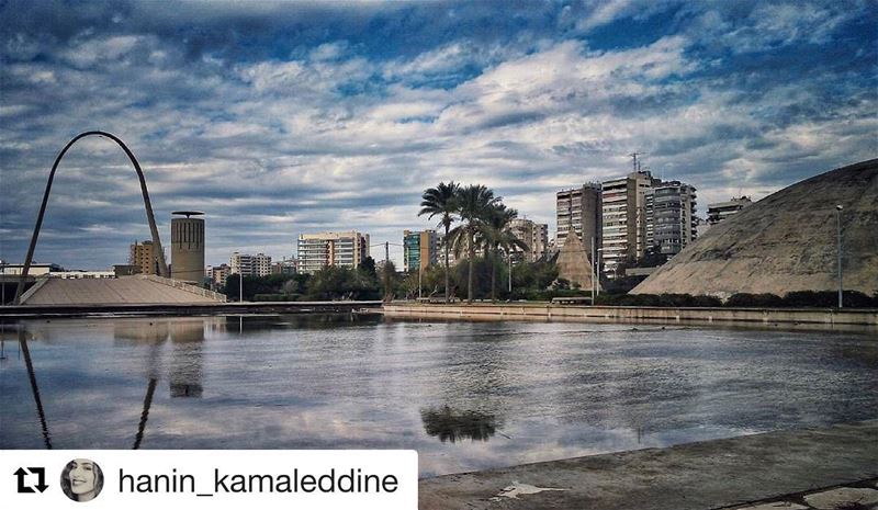  Repost @hanin_kamaleddine (@get_repost)・・・بحبك يا لبنان, happy... (Rachid Karami International Fair)