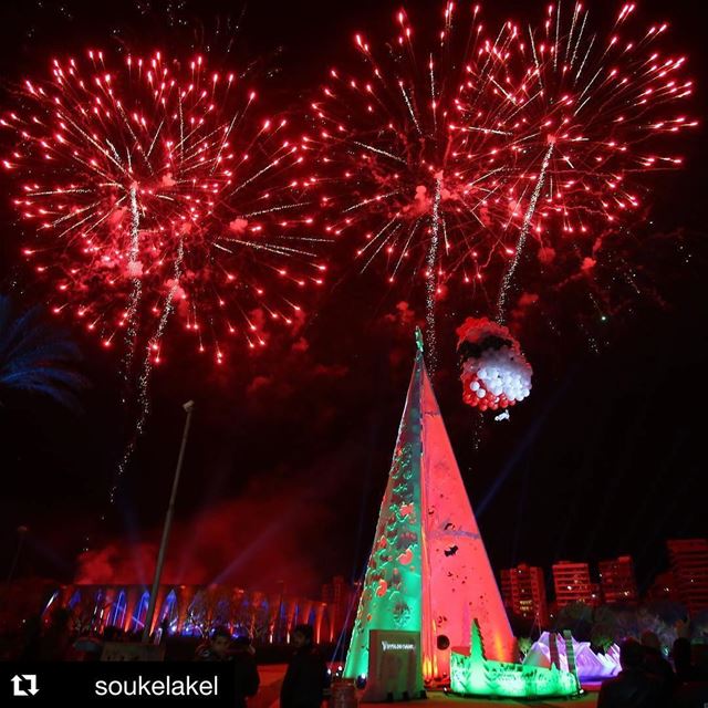  Repost @soukelakel 💥Nothing can express our happiness of celebrating ... (Maarad Rachid Karameh)