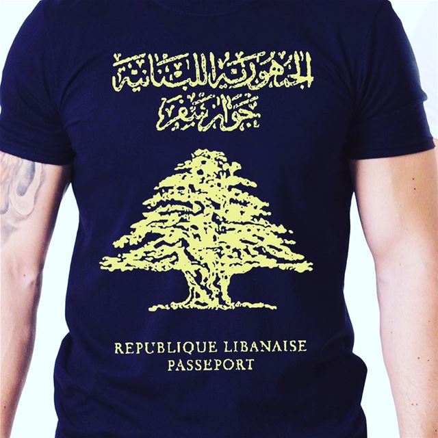 Republique Libanaise passeport 😍👕🇱🇧 lebanese_in_sweden ...