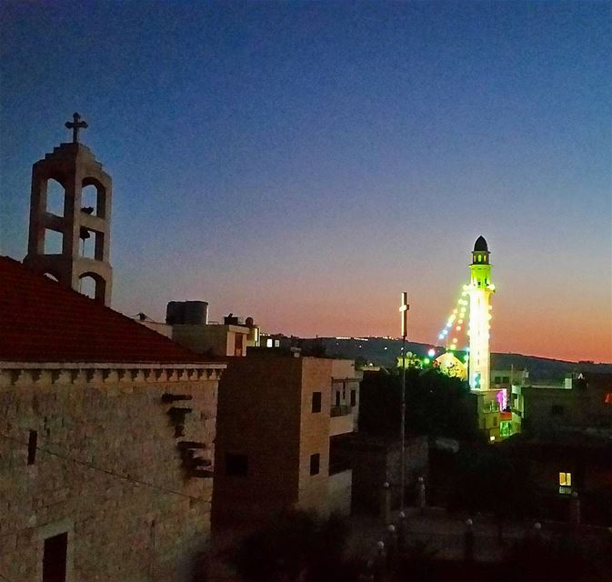 Respect 💙 tb lebanon lebanese southlebanon south saturday church mosque... (برعشيت)
