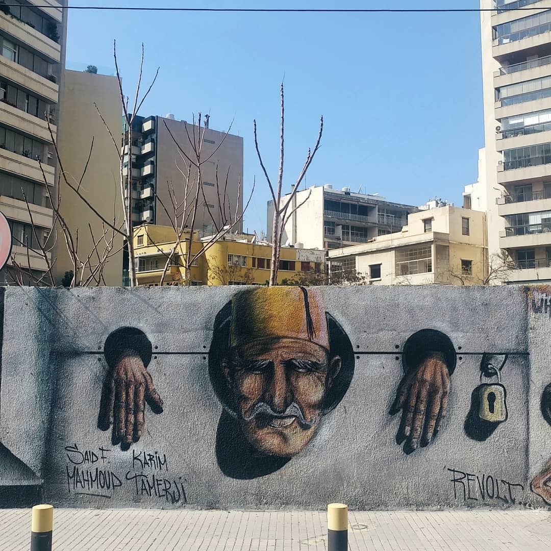Revolt...  streetart  graffiti  streetphotography  beirut  beirutcorners ... (Beirut, Lebanon)