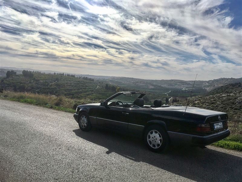 Riding convertible 300 days a year...  livelovelebanon ... (Nabatieh Governorate)