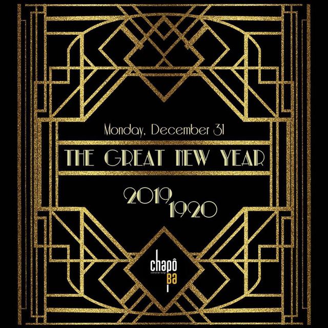 Ring in the New Year 2019 with an elegant flashback into the 1920s, a... (Chapô Ba)