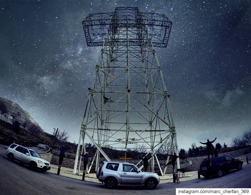  RoadTrip  SkyFullOfStars  Milkyway  Friends  Bakish  Lebanon 🇱🇧... (Salib Bekish)