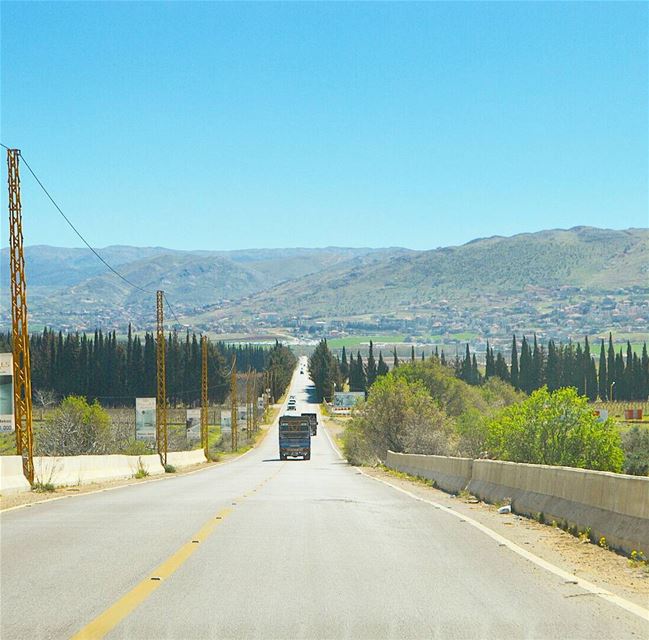 Roadtrips are not measured by miles marker..but by moments❤❤❤ traveller ... (West Bekaa)