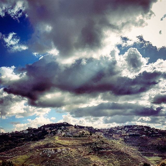 Rolling In  winter  lebanese  landscape  tibnine  lebanon  livelovebeirut ... (Tibnin)