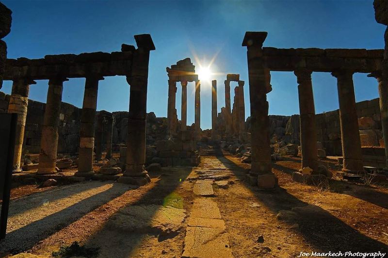 Roman Temple Faqra🏛  faqra  temple  romantemple  ruins  lebanon  sunset ... (Faqra (fornlämning i Libanon, lat 34,00, long 35,81))
