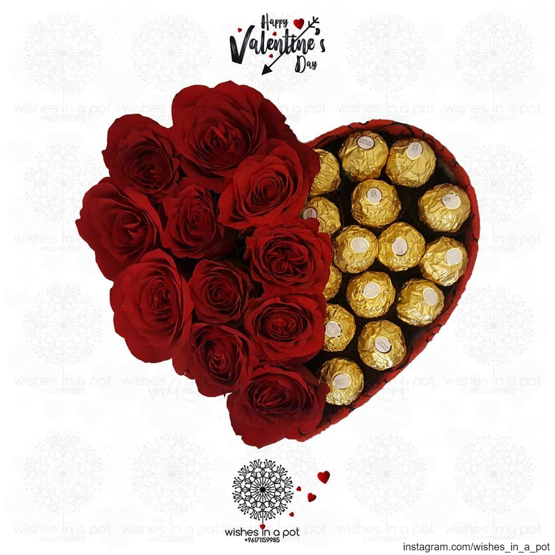  roses &  chocolate the perfect combination for  valentine Place your ...