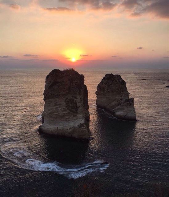 Rouche Rock at Sunset