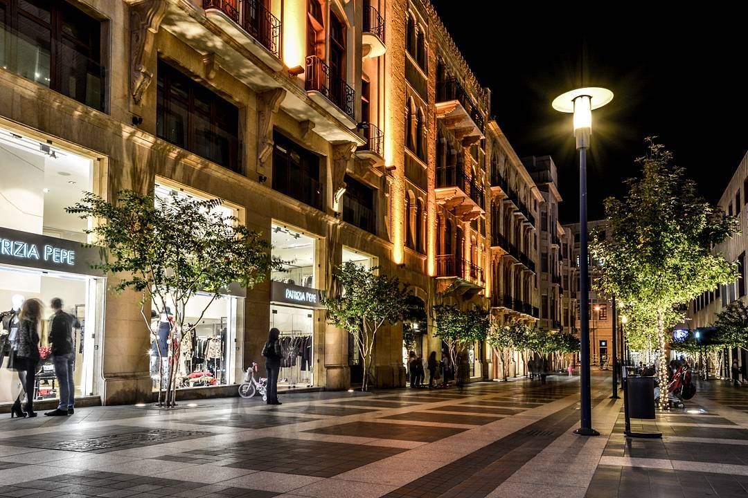 .Routine Beirut evenings. The downtown of Beirut, Lebanon. Good evening... (Downtown Beirut)