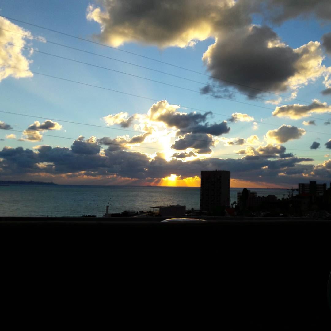  RoyALKhouryPhotography  Lebanon  jounieh  tabarja  sunset  whiledriving ... (Tabarja)
