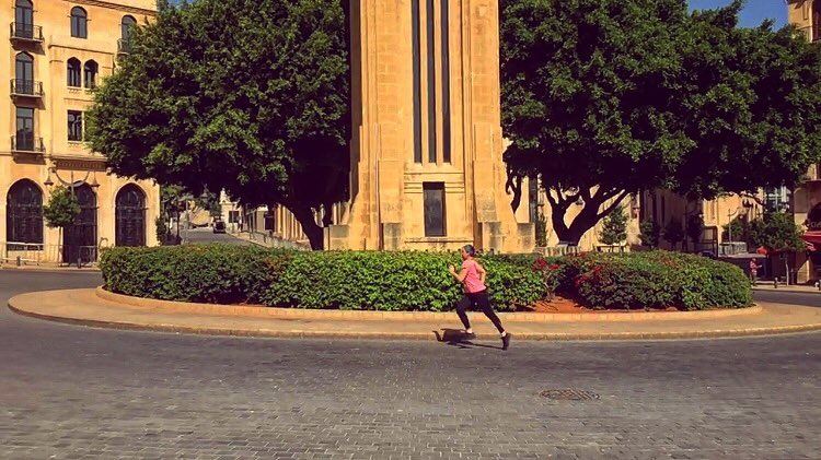 Run ForAcause Run ForYourCountry Run ForYourself But most of all Run... (Downtown Beirut)