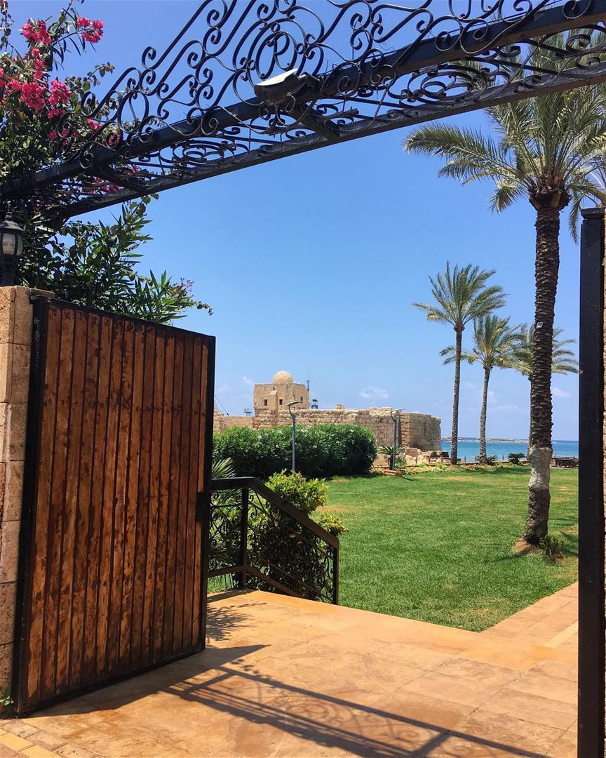 Saida Sea Castle, A different perspective  myhometown  mycity  mysaida ... (Sidon Sea Castle)