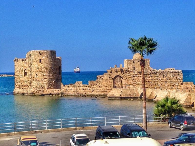  saida  sidon  saidafortress  lebanon  igers  picoftheday  pic ... (Sidon Sea Castle)