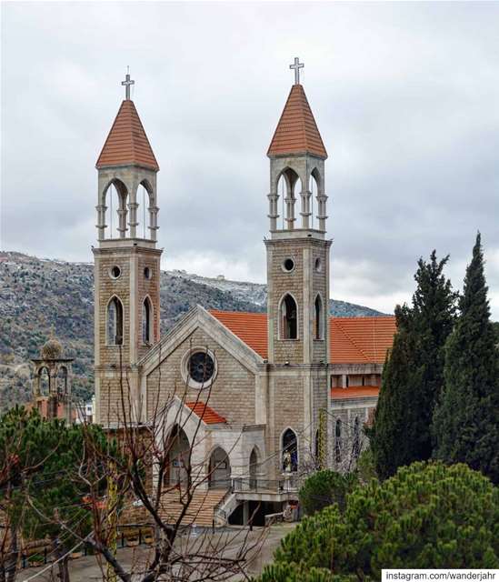 Saint Joseph Monastery 🙏🏻💫  lebstory  lebanontraveler  lebanonbyalocal ... (Baskinta, Lebanon)