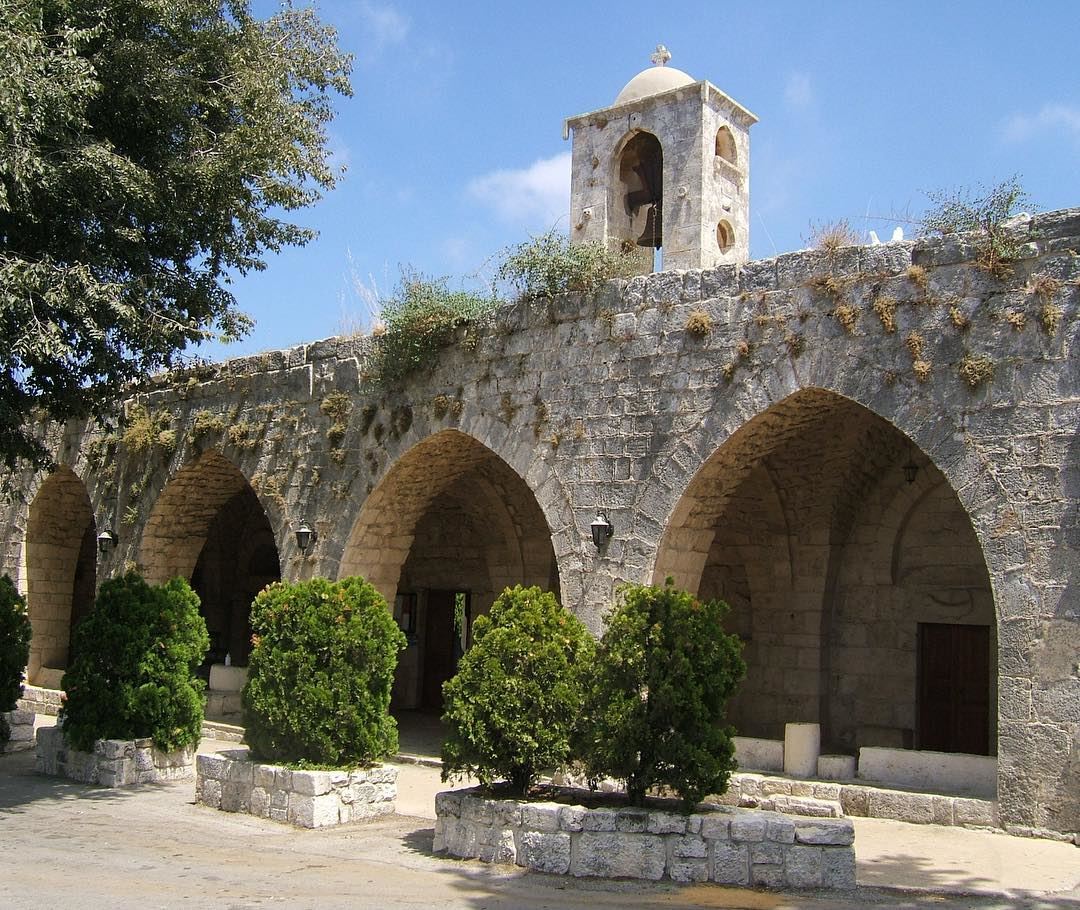 Saint Nohra (também Nuhra), St. Lucius ou Mar Nohra foi um santo maronita... (Smar Jubayl, Liban-Nord, Lebanon)
