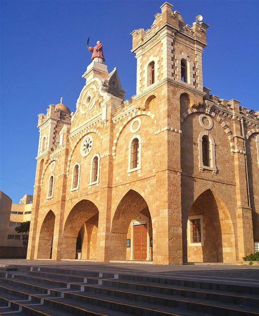 Saint Stephan church 🙏 lebanon  nature  naturelovers  natureporn ... (Batroûn)