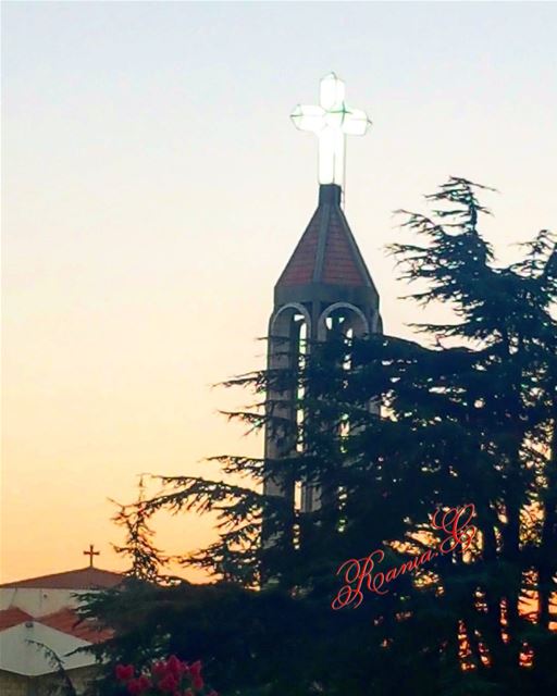  saintcharbel  marmarounchurch  fromannaya   silence  calm  pray ... (مار شربل - عنايا)