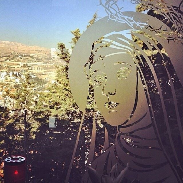  sainte  Rita  candle  pray  believe  faith  zahle  lebanon  view ...