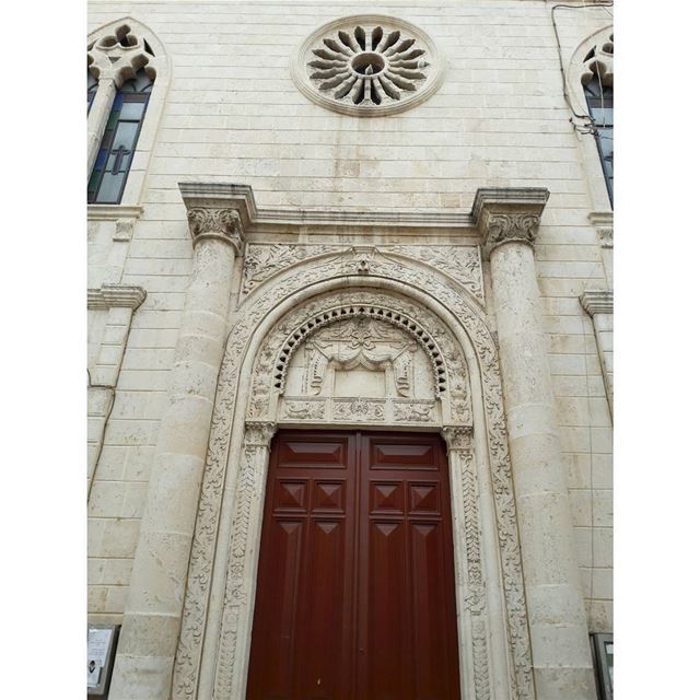  saintjoseph  jounieh  churcharchitecture  churchdoor  architecture ... (Old souk Jounieh)