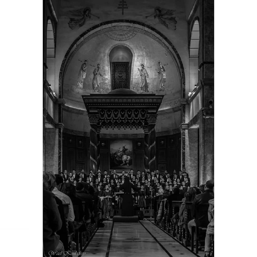 @saintrafqainstitutechoir in concert with @beirutchants   concert  choir ... (St. George Maronite Cathedral, Beirut)