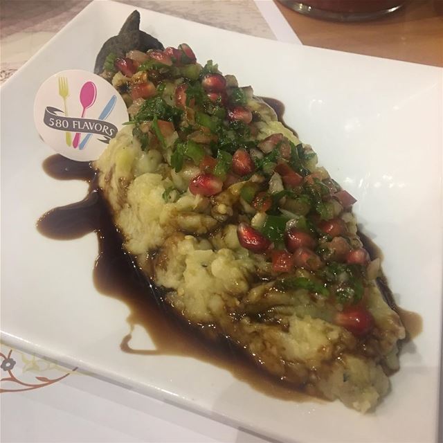 Saltet raheb 😍 i just love eggplant 🍆 😍🤤 @dunyazadlb  hamra...... (Dunyazad Restaurant)