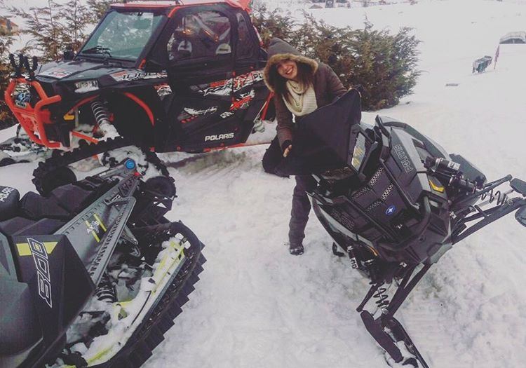 Samar Saleh practicing from Day 1 🙃 polaris  fxr  polarisrider ...