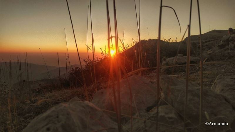Sannine sunset from 2500M... (Sannin, Mont-Liban, Lebanon)