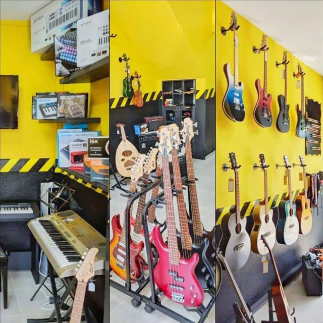 Satisfy your musical needs at Instruments Garage Batroun.📌Facing Ogero📞 (Batroun)