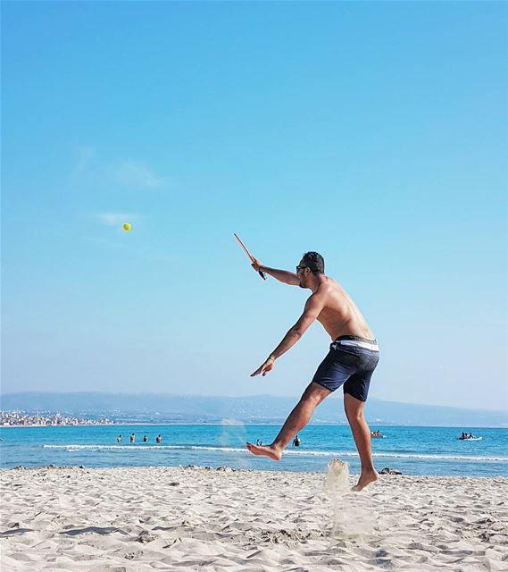 Saturday beach day  beach  sour  southlebanon  tyre  sand  sun  sea ... (Sur, Al Janub, Lebanon)