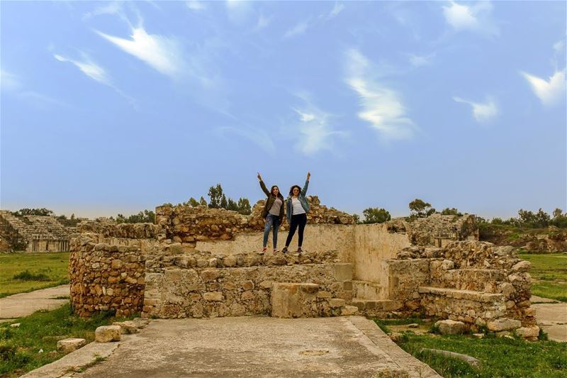 Say hello to my little friends!..... natgeoshot  natgeotravelpic ... (Tyre, Lebanon)