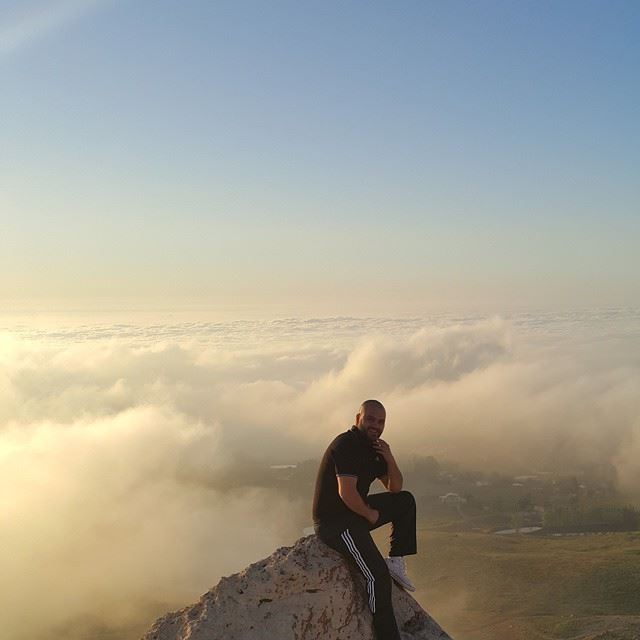  sea of  clouds  lebanon  2015  nature  rock  mountain  me ...